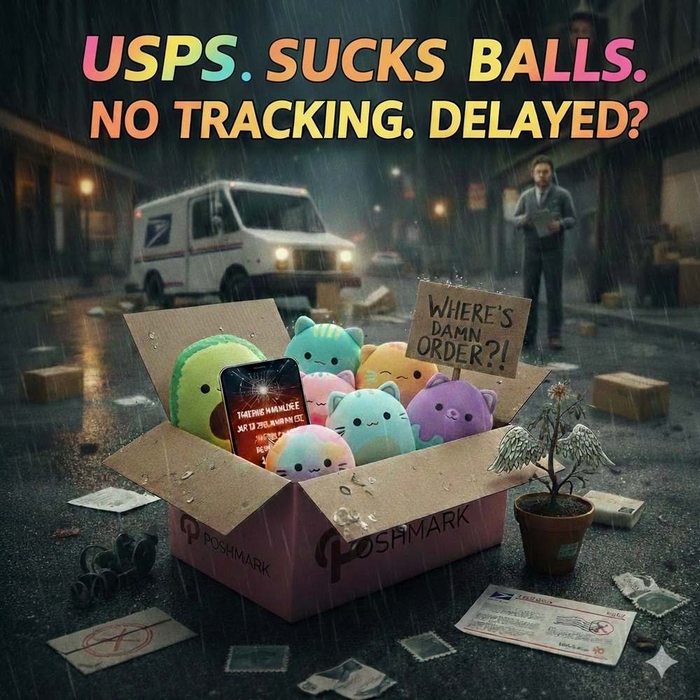 📬 WHY UR ORDERS ARE TAKING SO LONG TO BE DELIVERED!! STUPID USPS!! 😡😡😡 - Picture 2 of 9